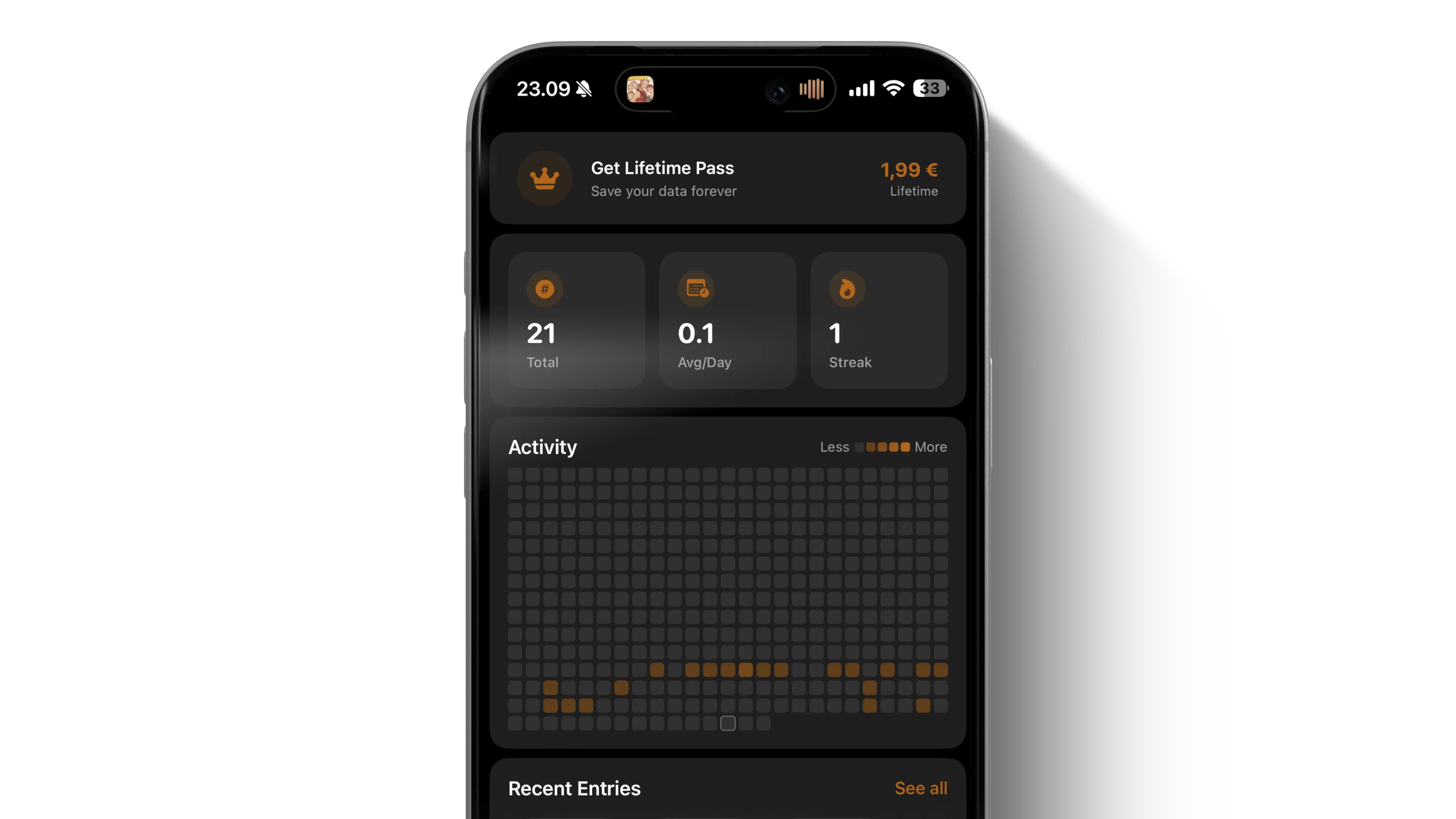 Pooperton — habit tracking app