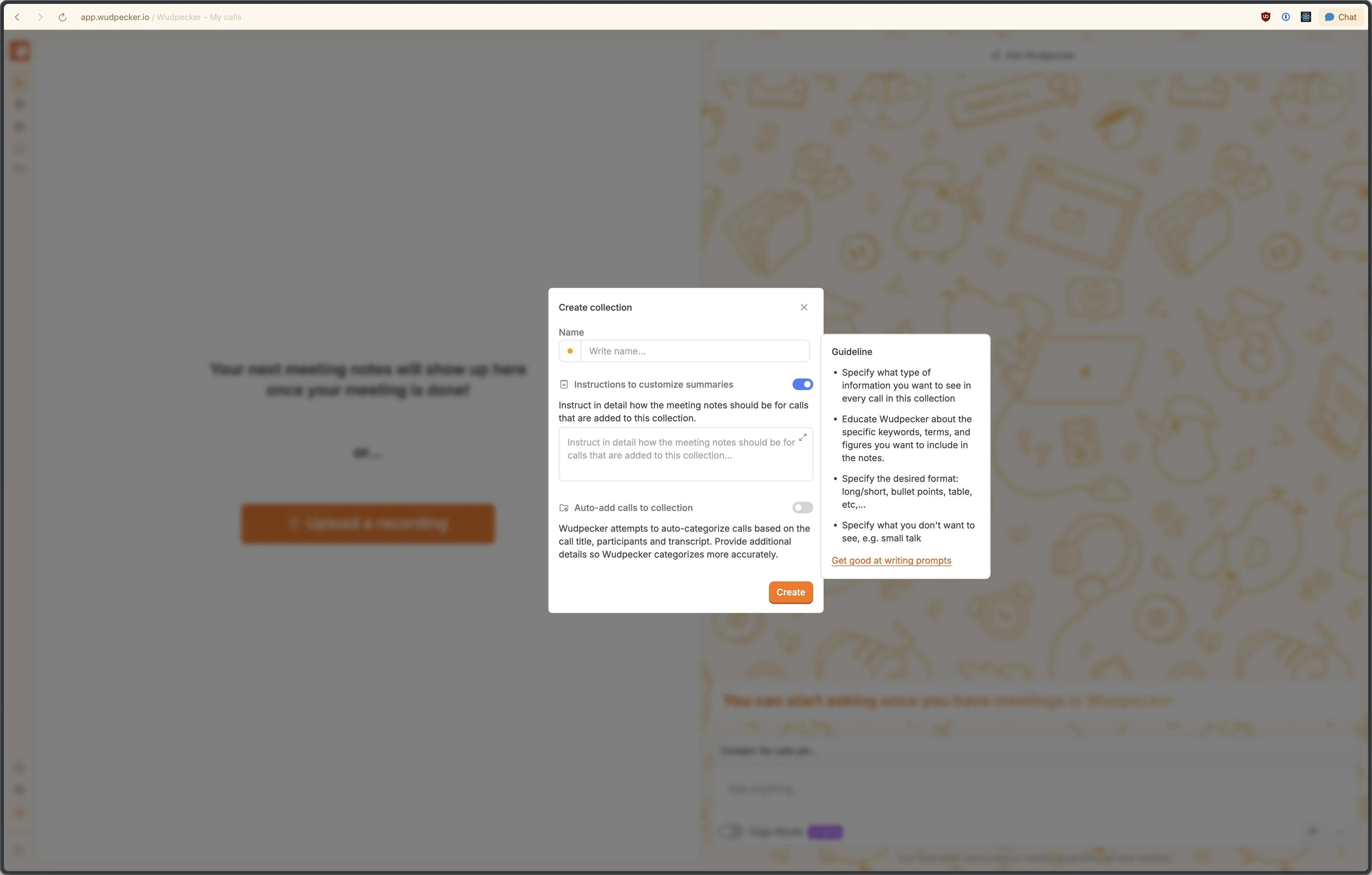 Wudpecker Dashboard
